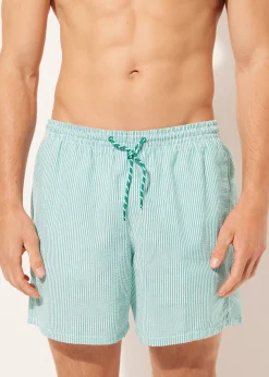 Boxer a Righe Uomo Costume Formentera