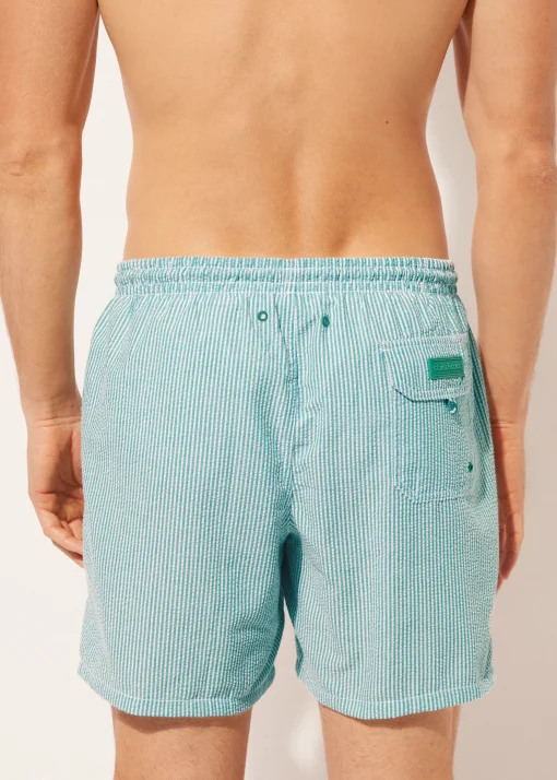 Boxer a Righe Uomo Costume Formentera