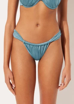 Brasiliana Fianchetti Sottili Costume Shiny Satin