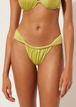 Brasiliana Fianchetti Sottili Costume Shiny Satin