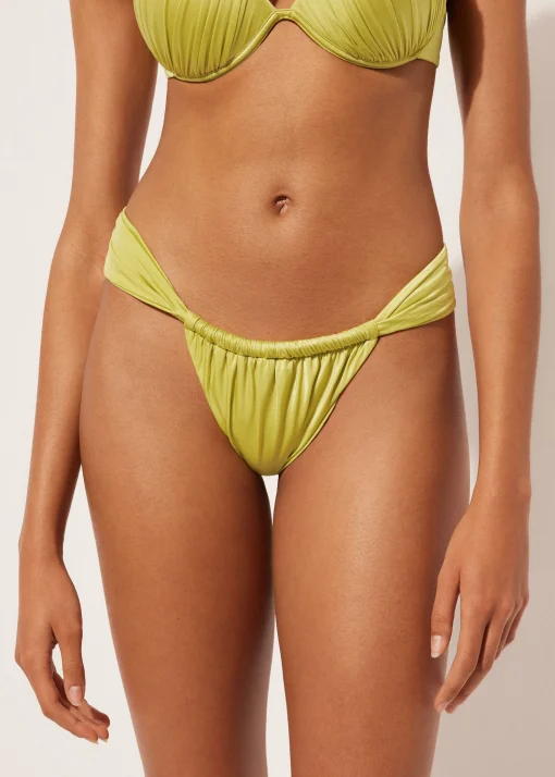 Brasiliana Fianchetti Sottili Costume Shiny Satin