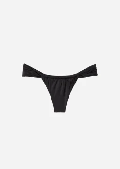 Brasiliana Fianchetti Sottili Costume Shiny Satin