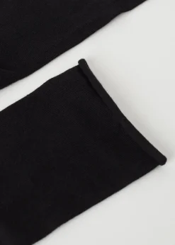 Calze a 3/4 in Cotone Rasato da Donna