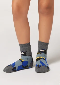 Calze Antiscivolo Batman Bambini