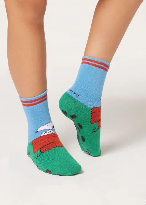 Calze Antiscivolo Snoopy Bambini
