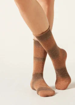 Calze con Cashmere Sfumate