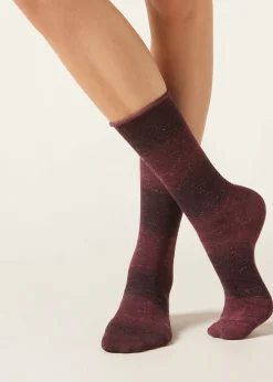 Calze con Cashmere Sfumate