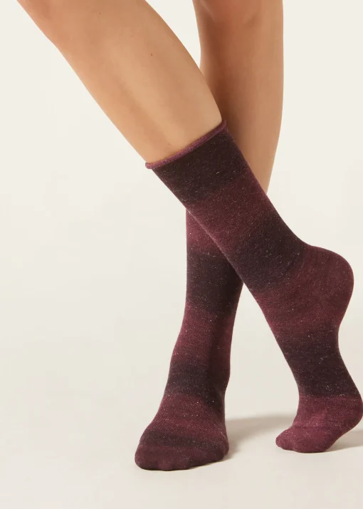 Calze con Cashmere Sfumate