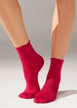 Calze Corte Bordo Soft con Glitter