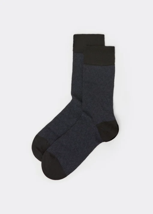 Calze Corte Chevron da Uomo