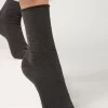 Calze Corte con Cashmere