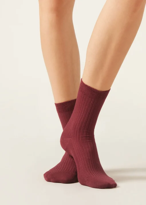 Calze Corte con Cashmere
