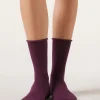 Calze Corte con Cashmere
