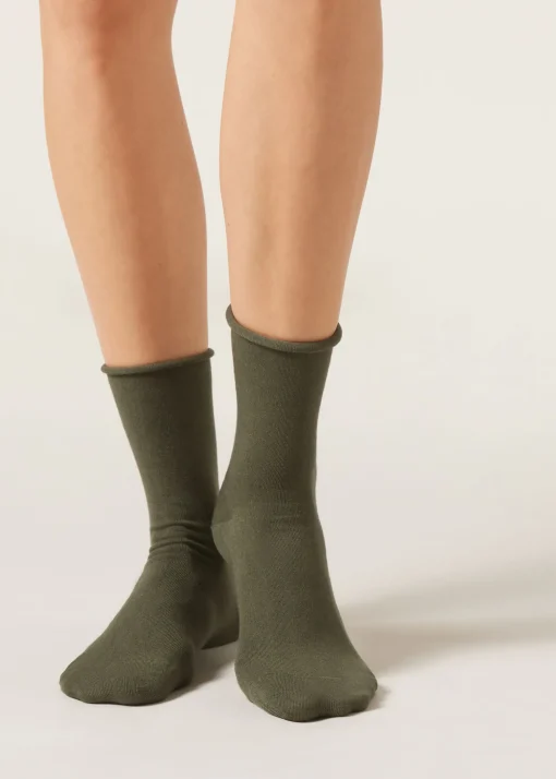 Calze Corte con Cashmere