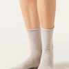 Calze Corte con Cashmere
