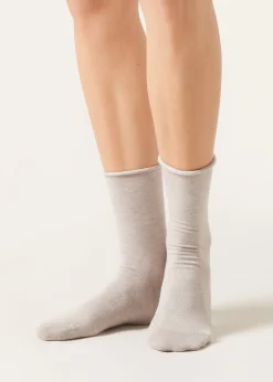 Calze Corte con Cashmere
