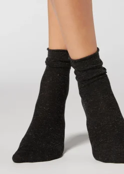 Calze Corte con Cashmere
