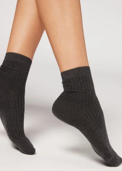 Calze Corte con Cashmere