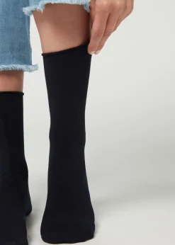 Calze Corte con Cashmere