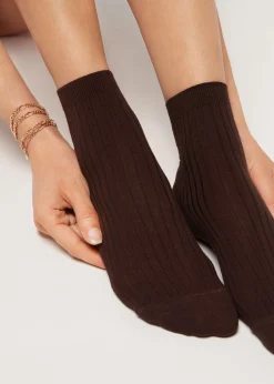 Calze Corte con Cashmere