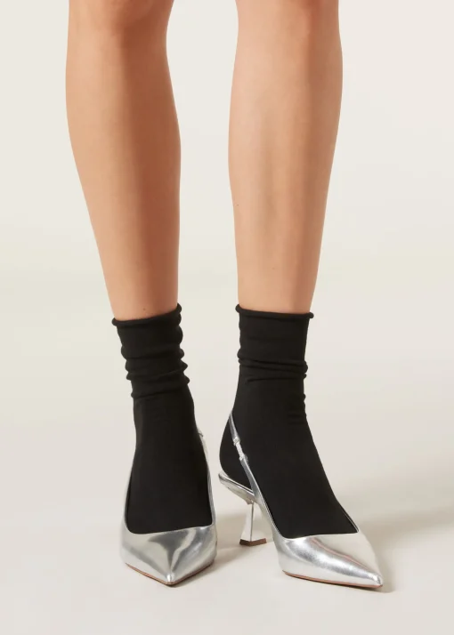 Calze Corte con Cashmere