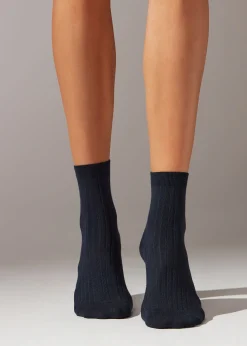 Calze Corte con Cashmere