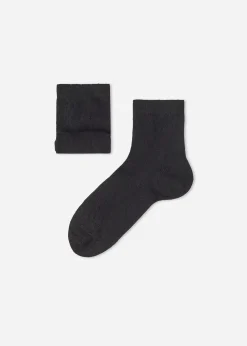 Calze Corte con Cashmere