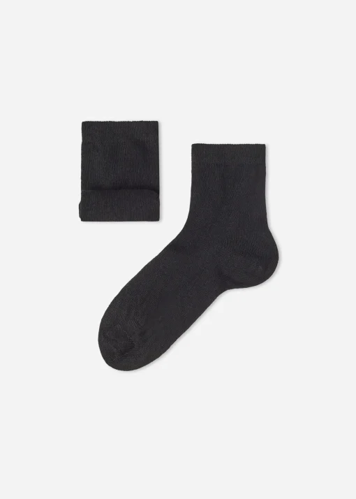 Calze Corte con Cashmere