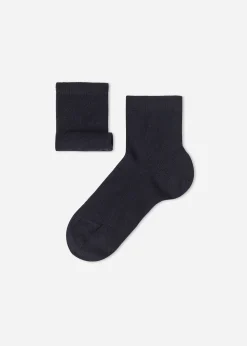 Calze Corte con Cashmere