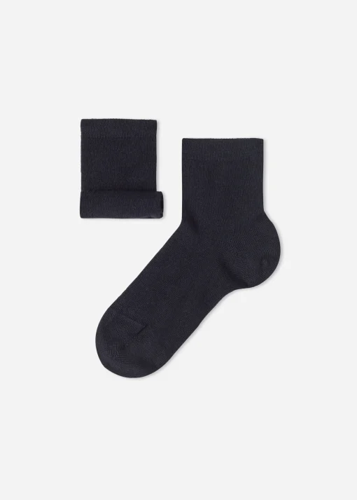Calze Corte con Cashmere