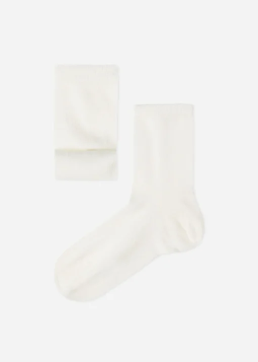 Calze Corte con Cashmere