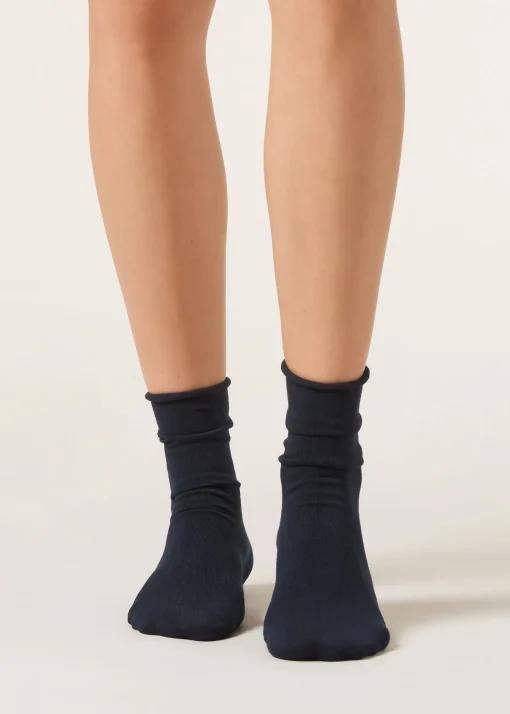Calze Corte con Cashmere