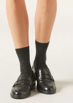 Calze Corte con Cashmere