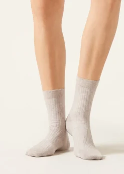 Calze Corte con Cashmere