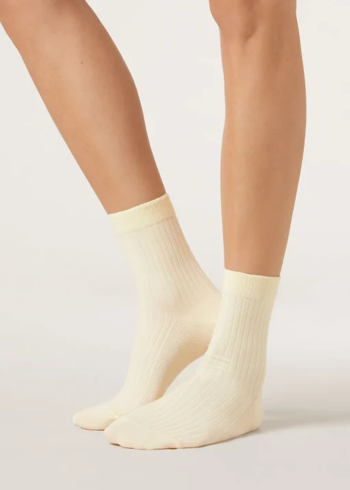 Calze Corte con Cashmere