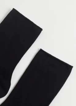 Calze Corte con Cashmere