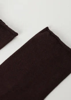 Calze Corte con Cashmere