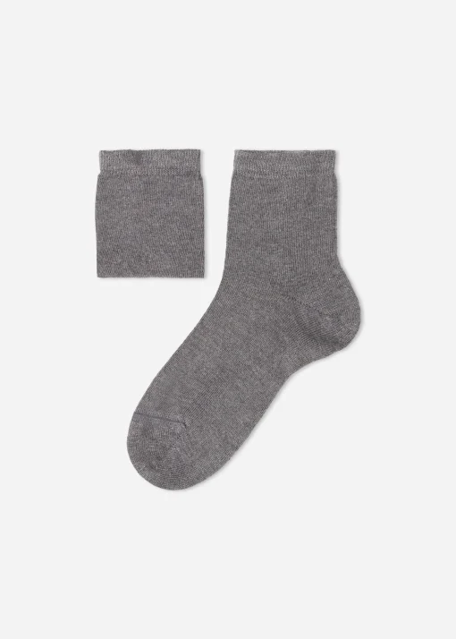 Calze Corte con Cashmere
