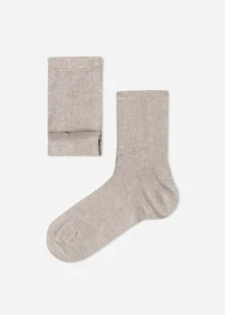Calze Corte con Cashmere