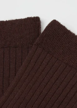 Calze Corte con Cashmere