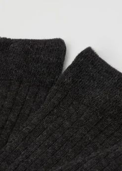 Calze Corte con Cashmere