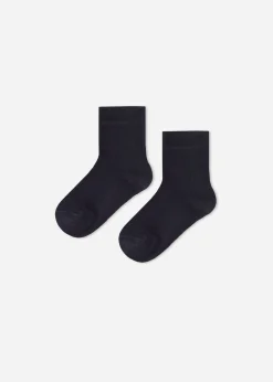 Calze Corte con Cashmere da Neonato