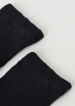 Calze Corte con Cashmere da Neonato