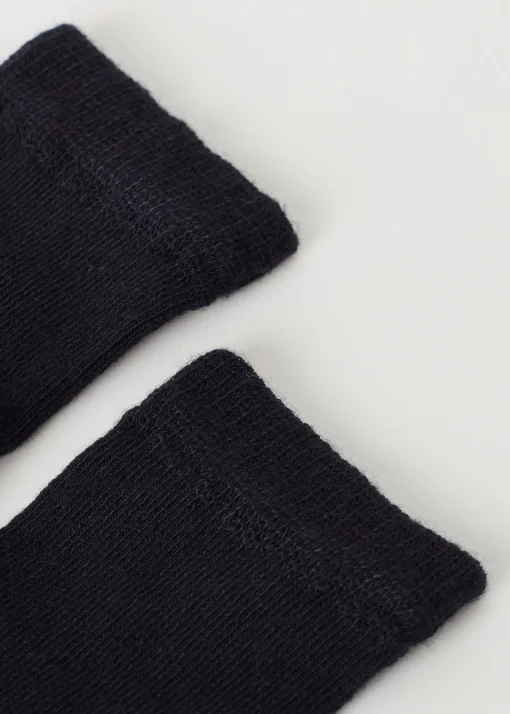 Calze Corte con Cashmere da Neonato