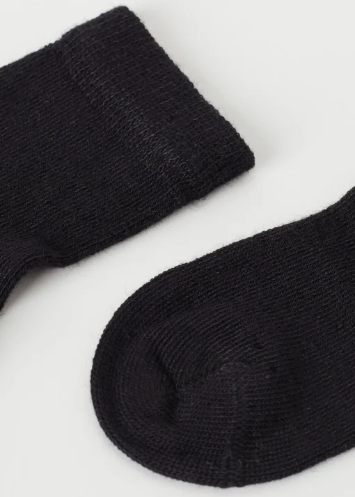Calze Corte con Cashmere da Neonato