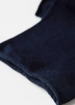 Calze Corte con Cashmere Senza Bordo