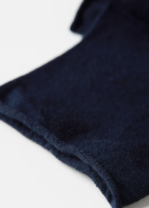 Calze Corte con Cashmere Senza Bordo