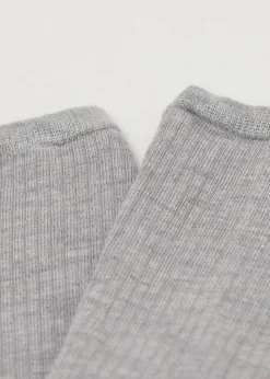 Calze Corte con Cashmere e Glitter