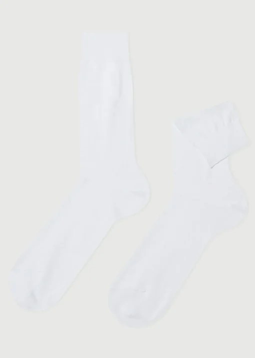 Calze Corte con Filo di Scozia da Uomo