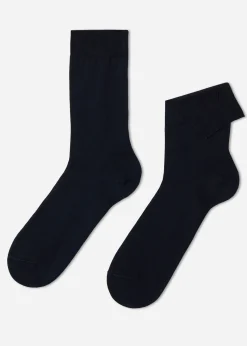 Calze Corte con Filo di Scozia da Uomo